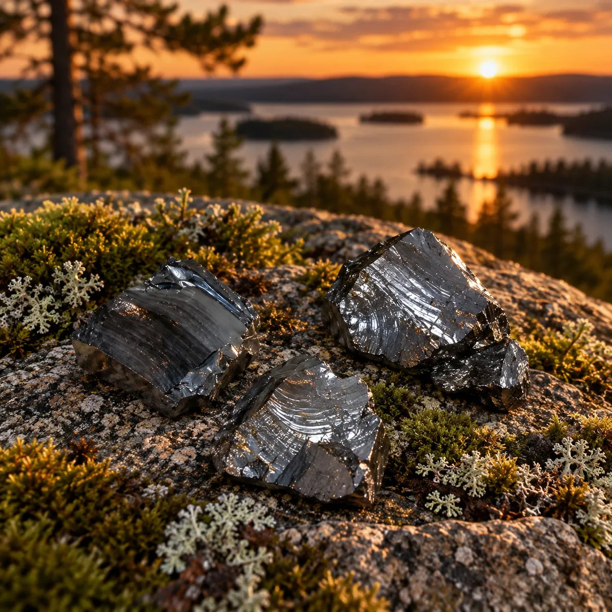 Shungite Elite, in un ambiente naturale
